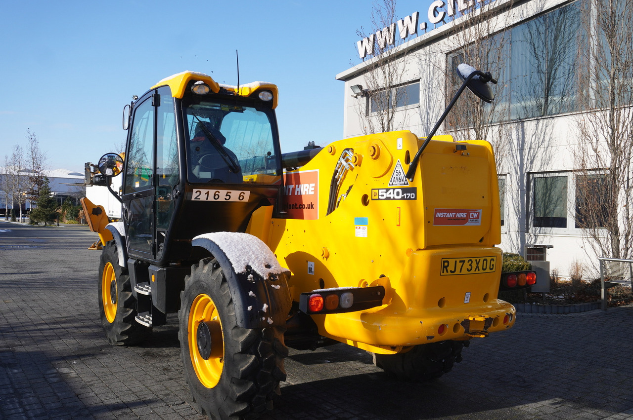 JCB 540-170 Telescopic Loader / 17m / joystick - Колісний навантажувач: фото 5 JCB 540-170 Telescopic Loader / 17m / joystick - Колісний навантажувач: фото 5