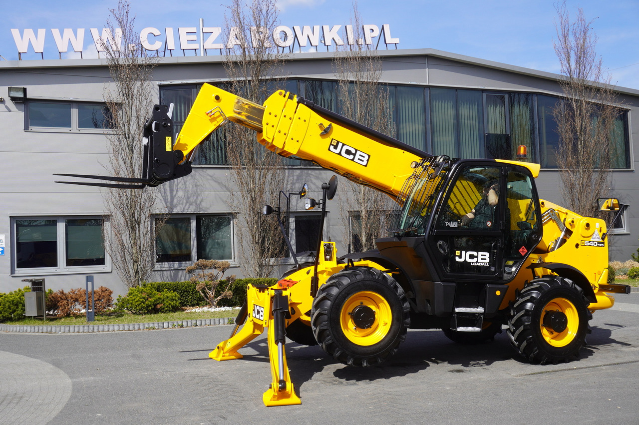 JCB 540-170 Telescopic Loader / 17m / joystick - Колісний навантажувач: фото 2 JCB 540-170 Telescopic Loader / 17m / joystick - Колісний навантажувач: фото 2