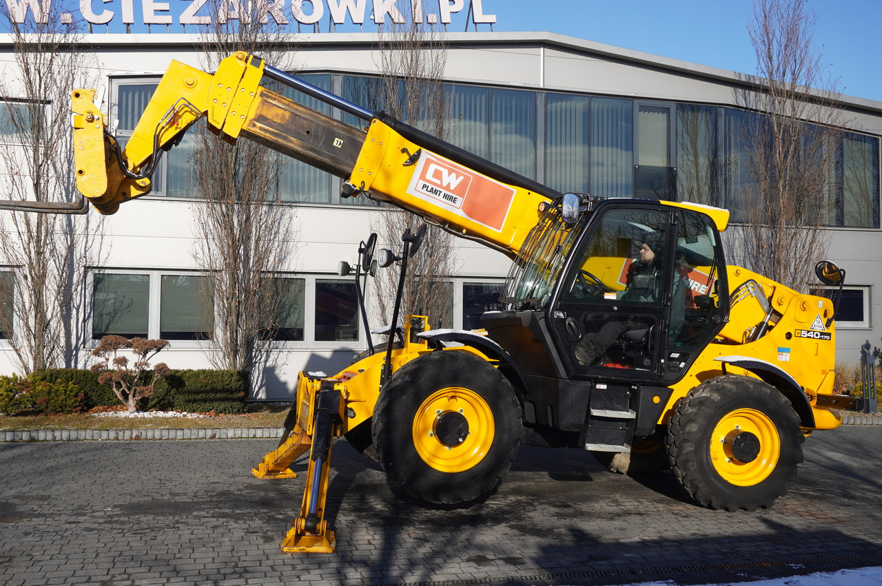 JCB 540-170 Telescopic Loader / 17m / joystick - Телескопічний фронтальний навантажувач: фото 4 JCB 540-170 Telescopic Loader / 17m / joystick - Телескопічний фронтальний навантажувач: фото 4