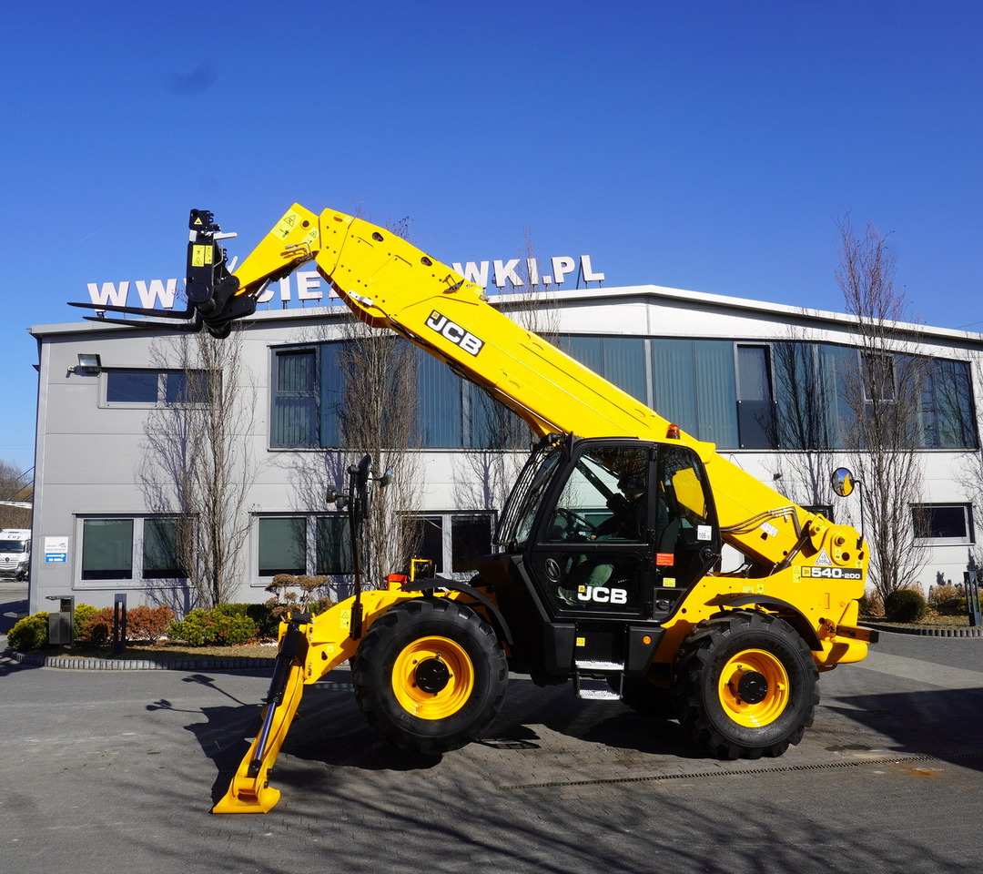 JCB 540-200 Telescopic Loader / 20m / joystick - Колісний навантажувач: фото 1 JCB 540-200 Telescopic Loader / 20m / joystick - Колісний навантажувач: фото 1