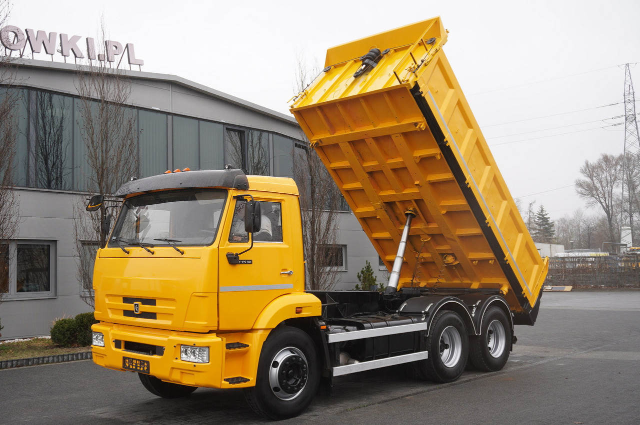 KAMAZ T2530 E5 6×4 / 3-sided tipper - Самоскид вантажівка, Вантажівка з маніпулятором: фото 1 KAMAZ T2530 E5 6×4 / 3-sided tipper - Самоскид вантажівка, Вантажівка з маніпулятором: фото 1