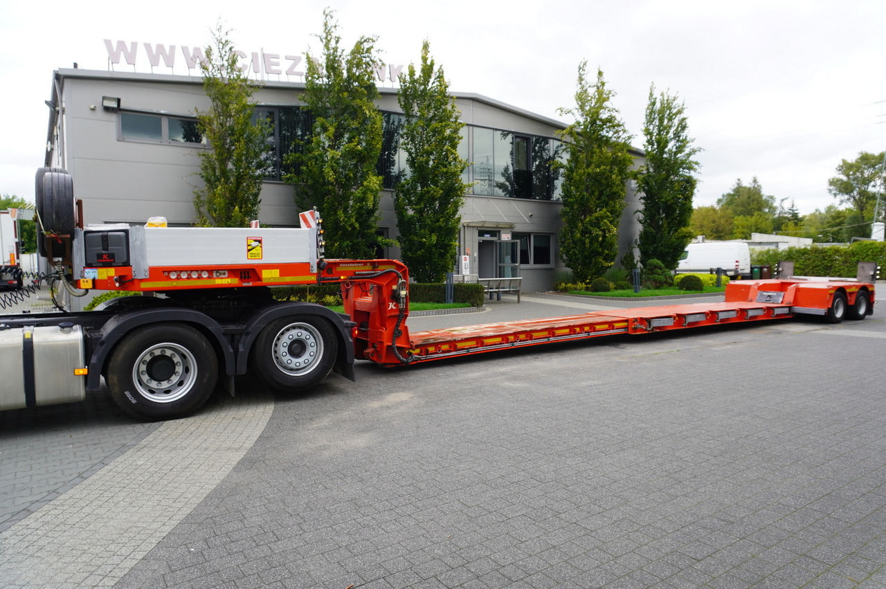 KÄSSBOHRER LB2 TIEF-BETT low loader semi-trailer / 16.5 m / Extendable semi-trailer / steered axles / 2 units - Низькорамна платформа напівпричіп: фото 3 KÄSSBOHRER LB2 TIEF-BETT low loader semi-trailer / 16.5 m / Extendable semi-trailer / steered axles / 2 units - Низькорамна платформа напівпричіп: фото 3