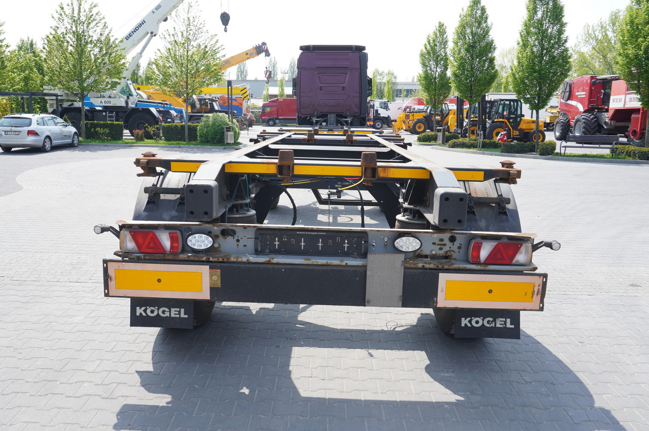 KOGEL AWE 18, two-axle, BDF, 7.5m chassis , air suspension, SAF axles - Шасі причіп: фото 5 KOGEL AWE 18, two-axle, BDF, 7.5m chassis , air suspension, SAF axles - Шасі причіп: фото 5