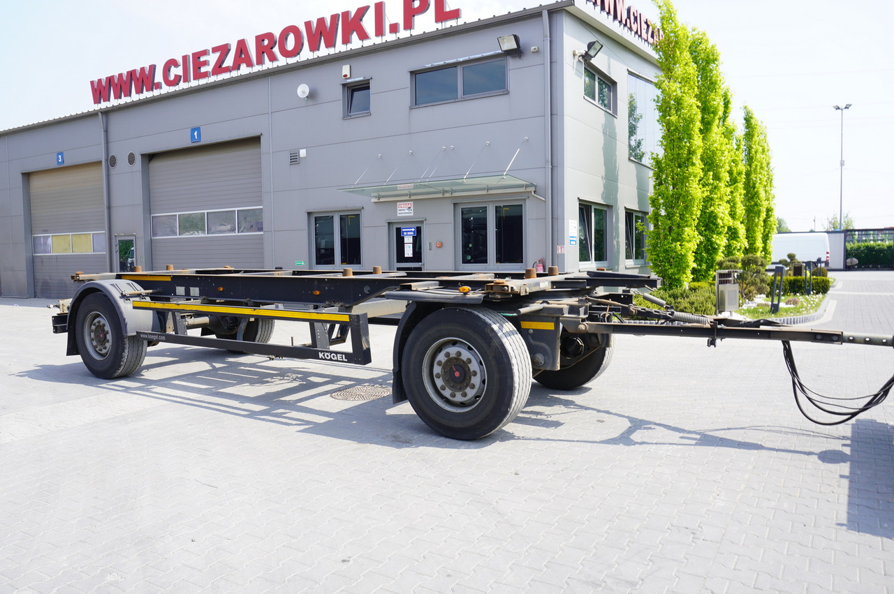 KOGEL AWE 18, two-axle, BDF, 7.5m chassis , air suspension, SAF axles - Шасі причіп: фото 1 KOGEL AWE 18, two-axle, BDF, 7.5m chassis , air suspension, SAF axles - Шасі причіп: фото 1