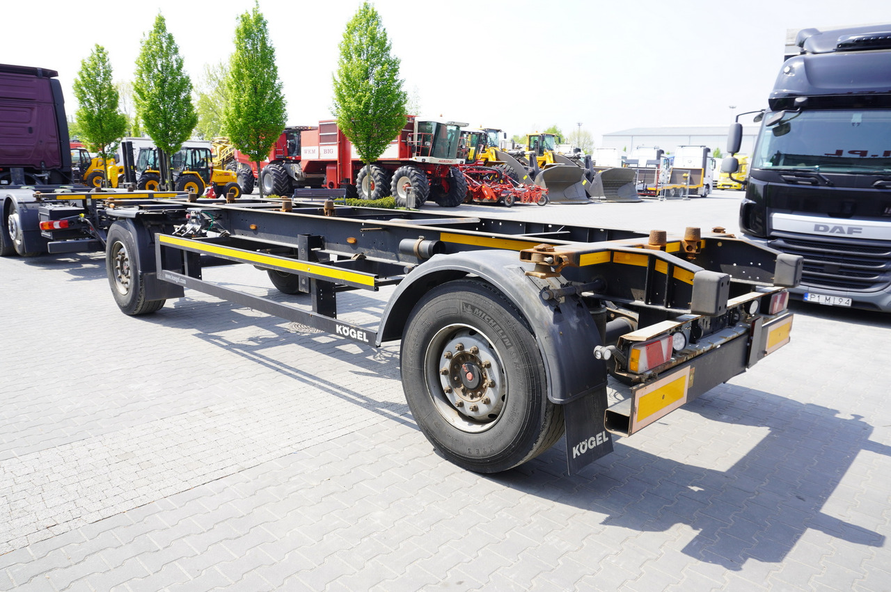 KOGEL AWE 18, two-axle, BDF, 7.5m chassis , air suspension, SAF axles - Шасі причіп: фото 4 KOGEL AWE 18, two-axle, BDF, 7.5m chassis , air suspension, SAF axles - Шасі причіп: фото 4