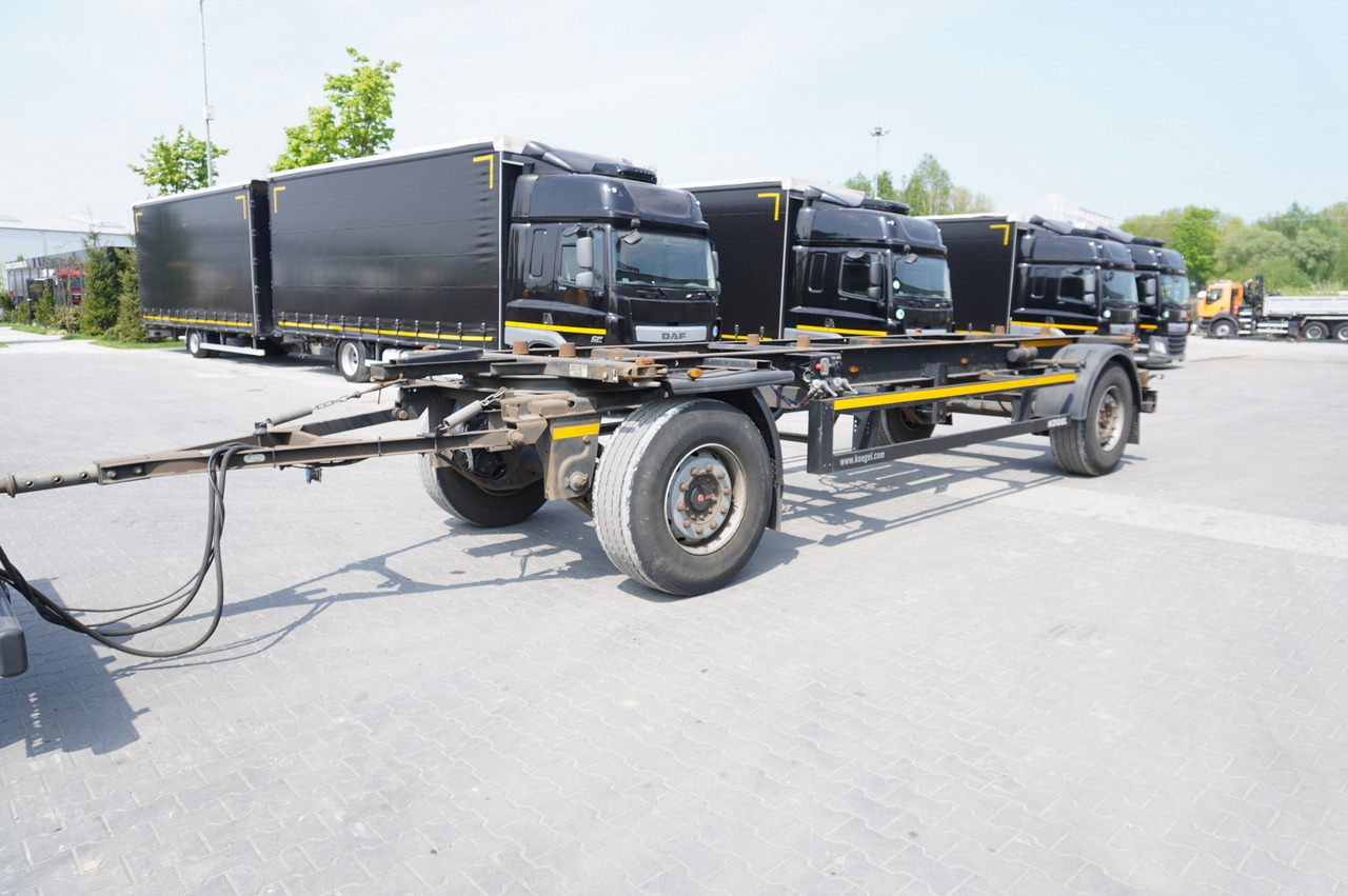 KOGEL AWE 18, two-axle, BDF, 7.5m chassis , air suspension, SAF axles - Шасі причіп: фото 2 KOGEL AWE 18, two-axle, BDF, 7.5m chassis , air suspension, SAF axles - Шасі причіп: фото 2