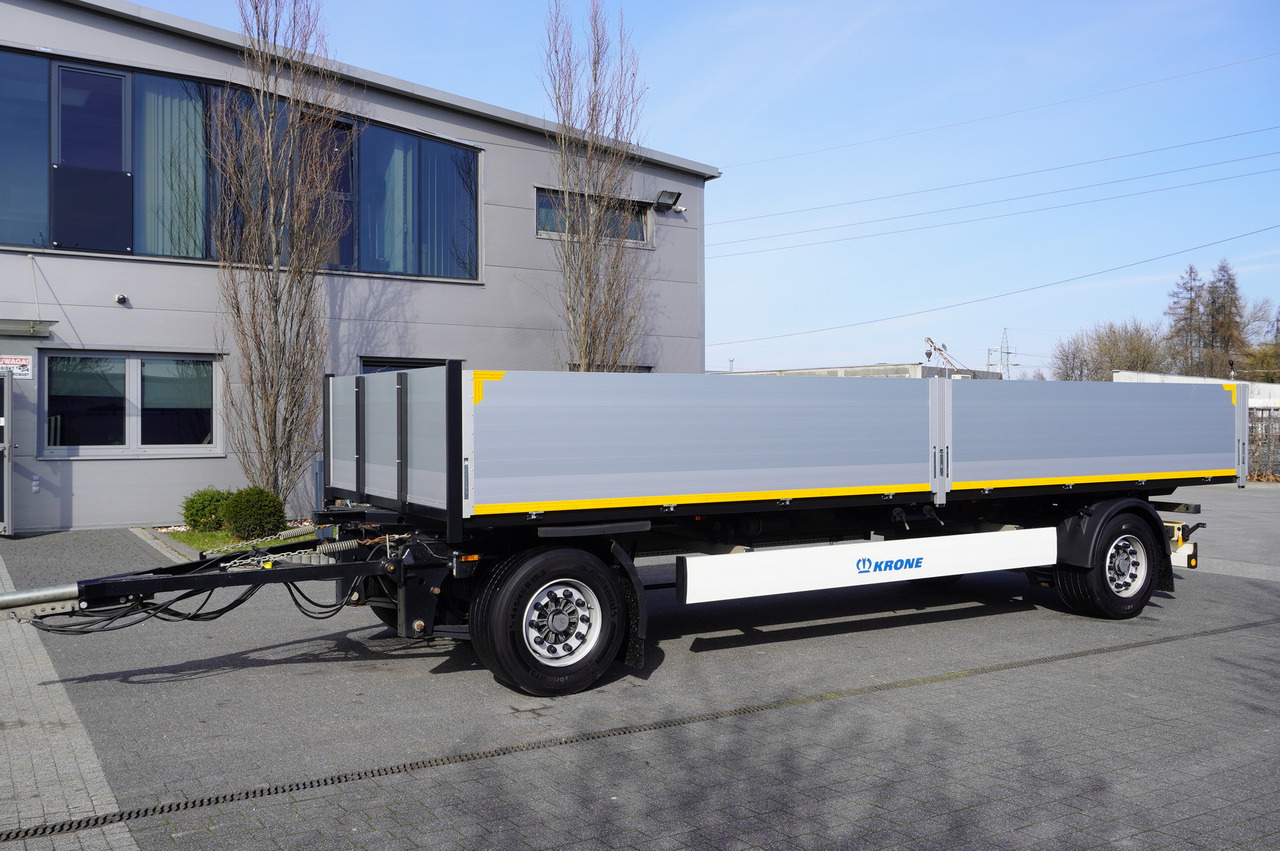 KRONE Construction trailer / Flatbed 18 pallets / NEW year 2024 - Бортовий причіп/ Платформа: фото 1 KRONE Construction trailer / Flatbed 18 pallets / NEW year 2024 - Бортовий причіп/ Платформа: фото 1