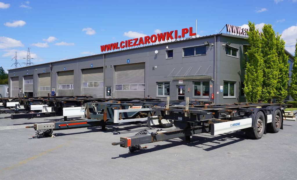 KRONE Trailer Krone BDF / 18 t - Контейнеровоз/ Змінний кузов причіп: фото 1 KRONE Trailer Krone BDF / 18 t - Контейнеровоз/ Змінний кузов причіп: фото 1