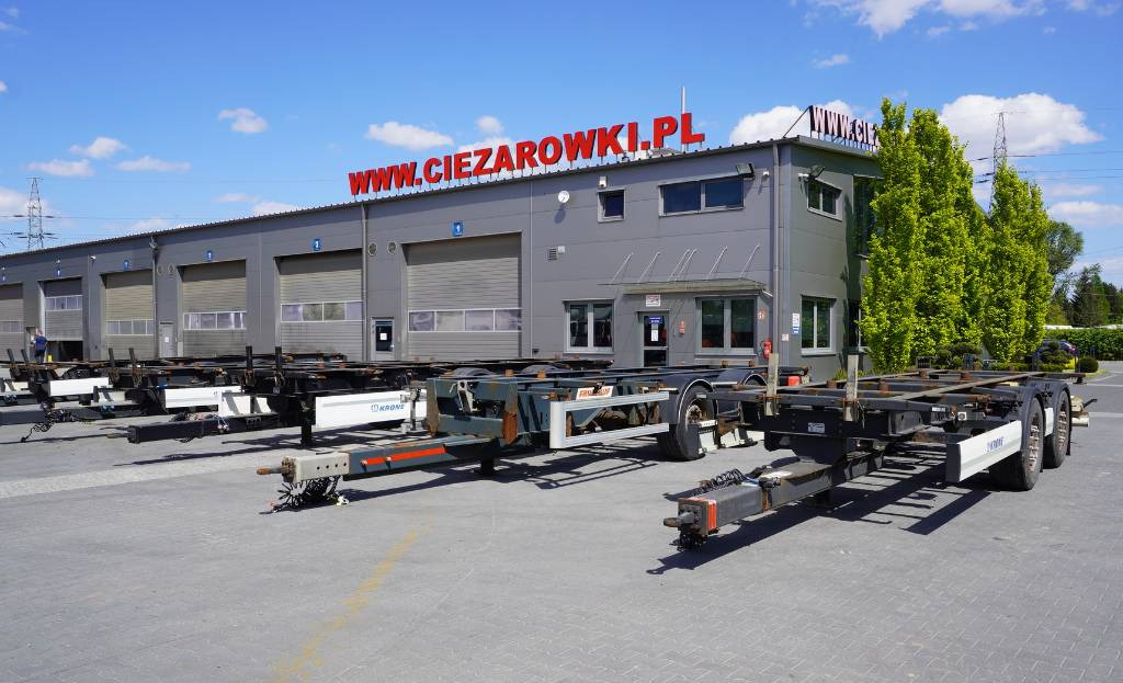KRONE Trailer Krone BDF / 18 t - Контейнеровоз/ Змінний кузов причіп: фото 2 KRONE Trailer Krone BDF / 18 t - Контейнеровоз/ Змінний кузов причіп: фото 2