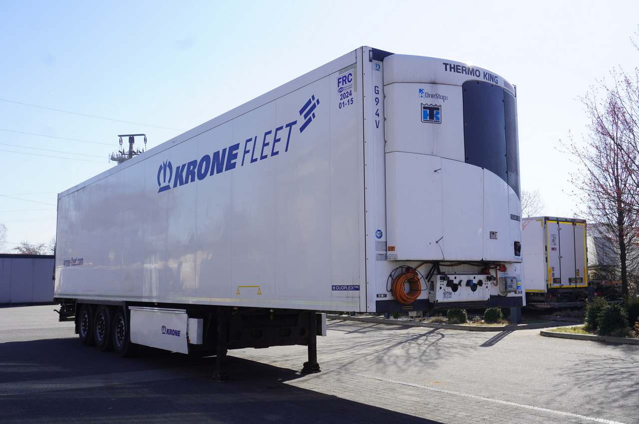 KRONE refrigerated semi-trailer / Thermoking SLXE 300 / 30 tons load capacity - Рефрижератор напівпричіп: фото 1 KRONE refrigerated semi-trailer / Thermoking SLXE 300 / 30 tons load capacity - Рефрижератор напівпричіп: фото 1