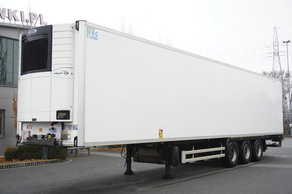 LAMBERET refrigerated semi-trailer / Carrier Vector 1550 unit - Рефрижератор напівпричіп: фото 2 LAMBERET refrigerated semi-trailer / Carrier Vector 1550 unit - Рефрижератор напівпричіп: фото 2