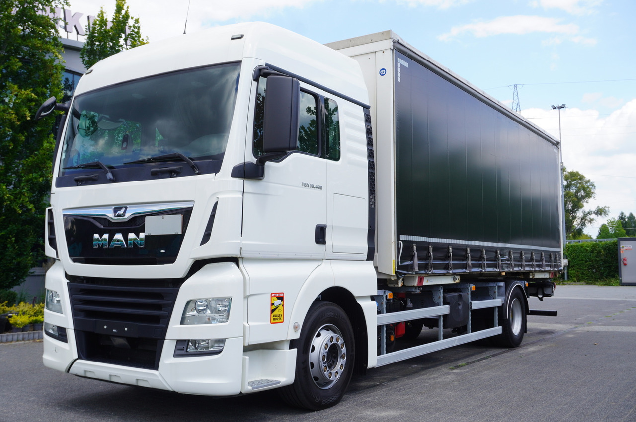 Контейнеровоз/ Змінний кузов вантажівка MAN MAN TGX 18.430 / Curtainsider 18 EPAL / sleeping cab / 2021: фото 8