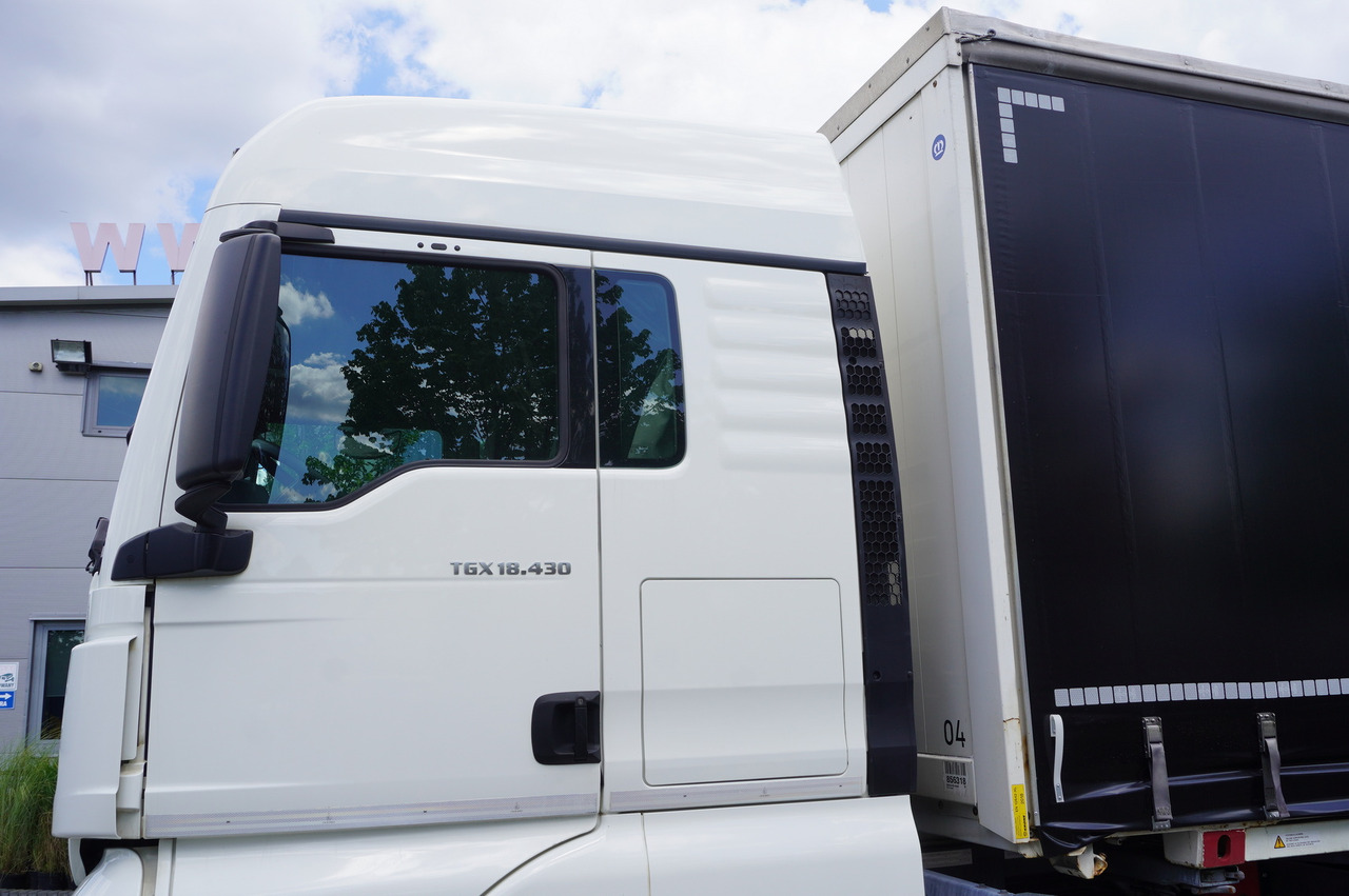 Контейнеровоз/ Змінний кузов вантажівка MAN MAN TGX 18.430 / Curtainsider 18 EPAL / sleeping cab / 2021: фото 17