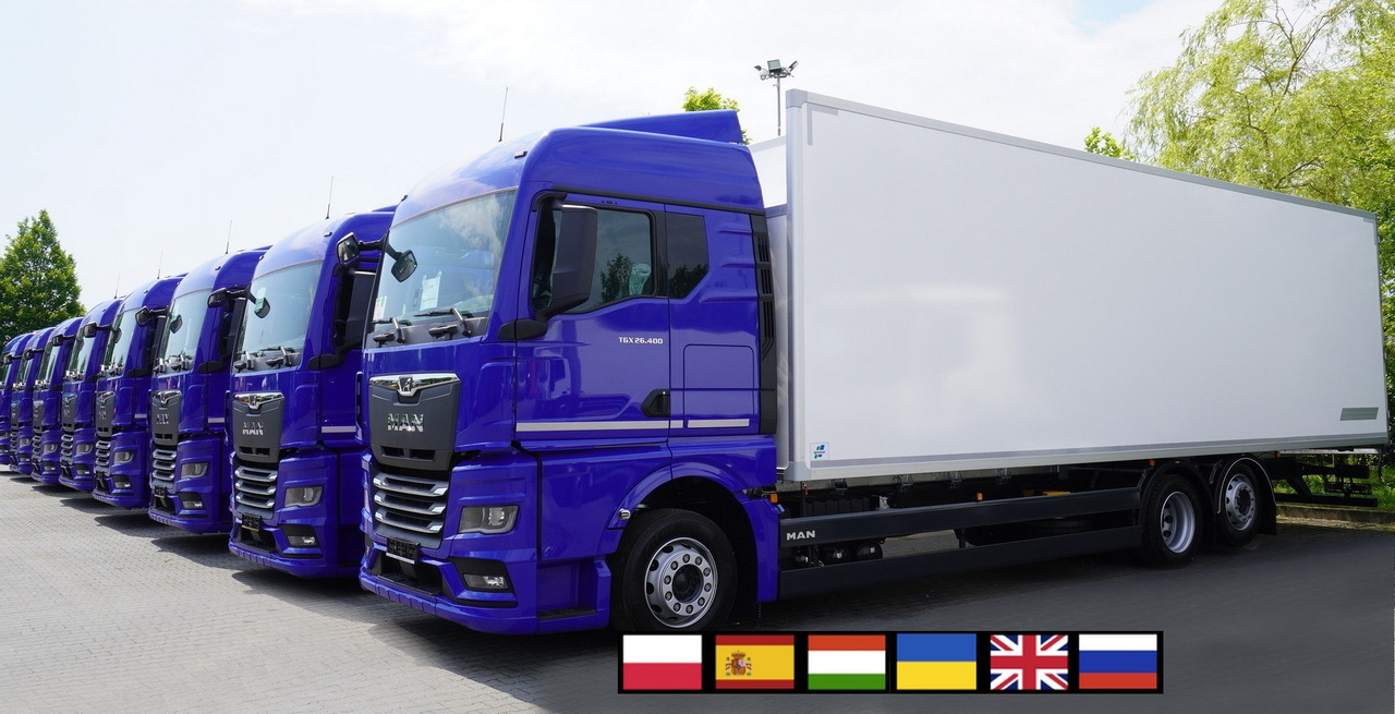 MAN New MAN TGX 26.400 / NEW IGLOOCAR refrigerator 20 pallets / 6×2 / 2024 / 2 units - Рефрижератор вантажівка: фото 1 MAN New MAN TGX 26.400 / NEW IGLOOCAR refrigerator 20 pallets / 6×2 / 2024 / 2 units - Рефрижератор вантажівка: фото 1