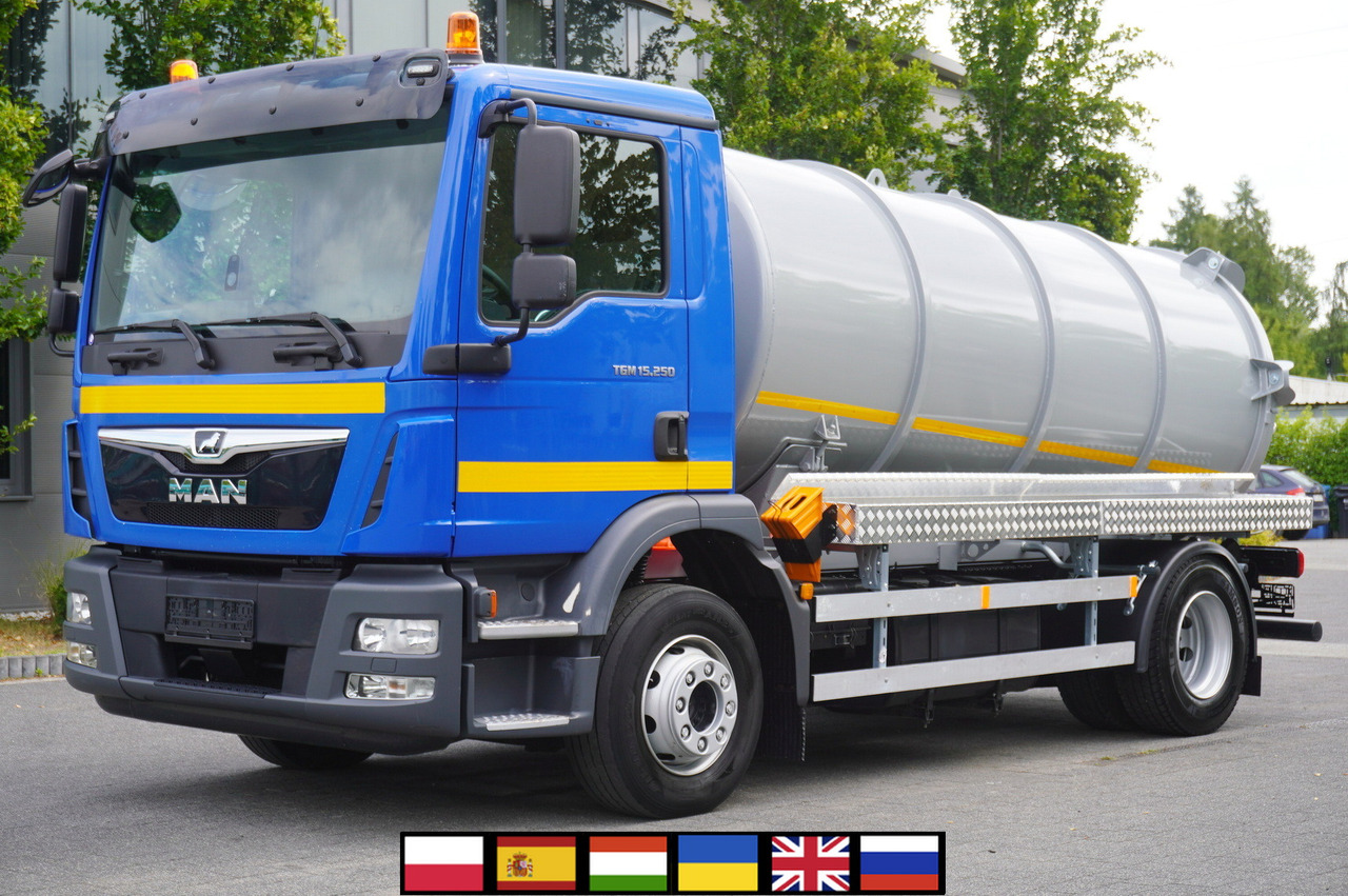 MAN TGM 15.250 / NEW septic tank (07/2025) superstructure 8000 l / 160 tho. km! - Розкидач рідких добрив: фото 1 MAN TGM 15.250 / NEW septic tank (07/2025) superstructure 8000 l / 160 tho. km! - Розкидач рідких добрив: фото 1