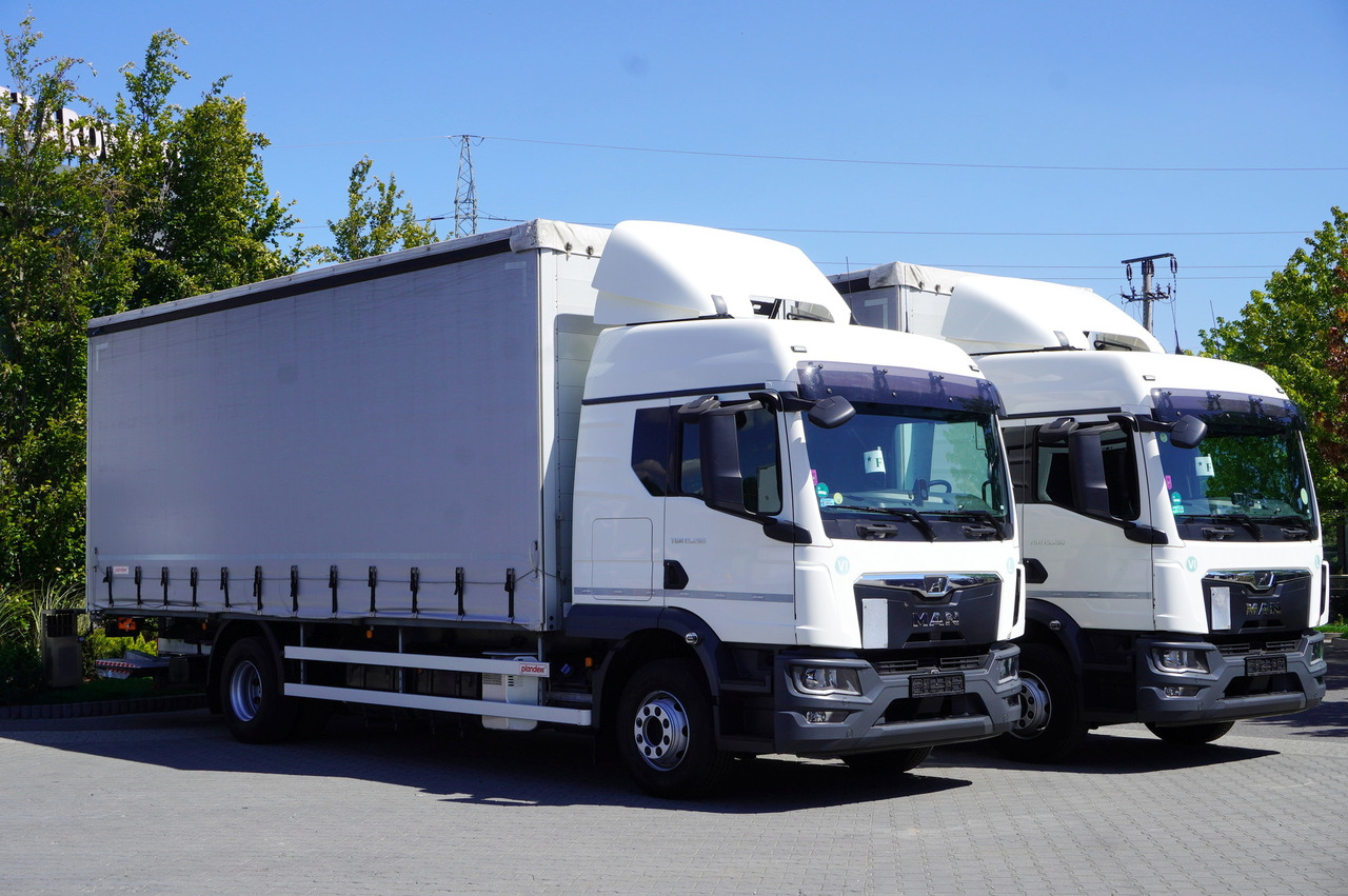 MAN TGM 15.290 Curtainsider / Glob / Manual / 2 beds / 17 EPAL - Тентована вантажівка: фото 2 MAN TGM 15.290 Curtainsider / Glob / Manual / 2 beds / 17 EPAL - Тентована вантажівка: фото 2