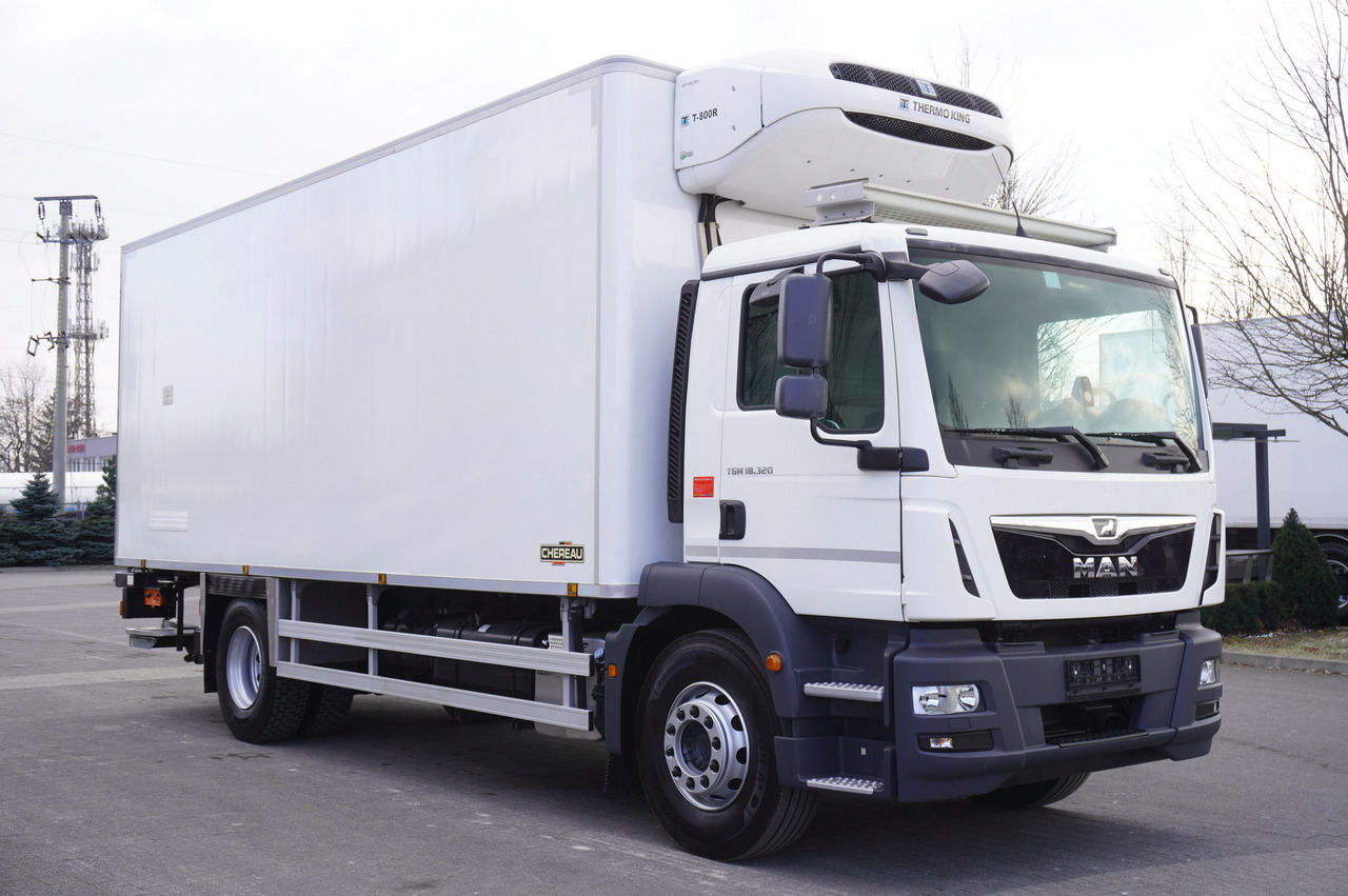 MAN TGM 18.320 / CHEREAU meat hook refrigerator / Carcass elevator - Рефрижератор вантажівка: фото 1 MAN TGM 18.320 / CHEREAU meat hook refrigerator / Carcass elevator - Рефрижератор вантажівка: фото 1