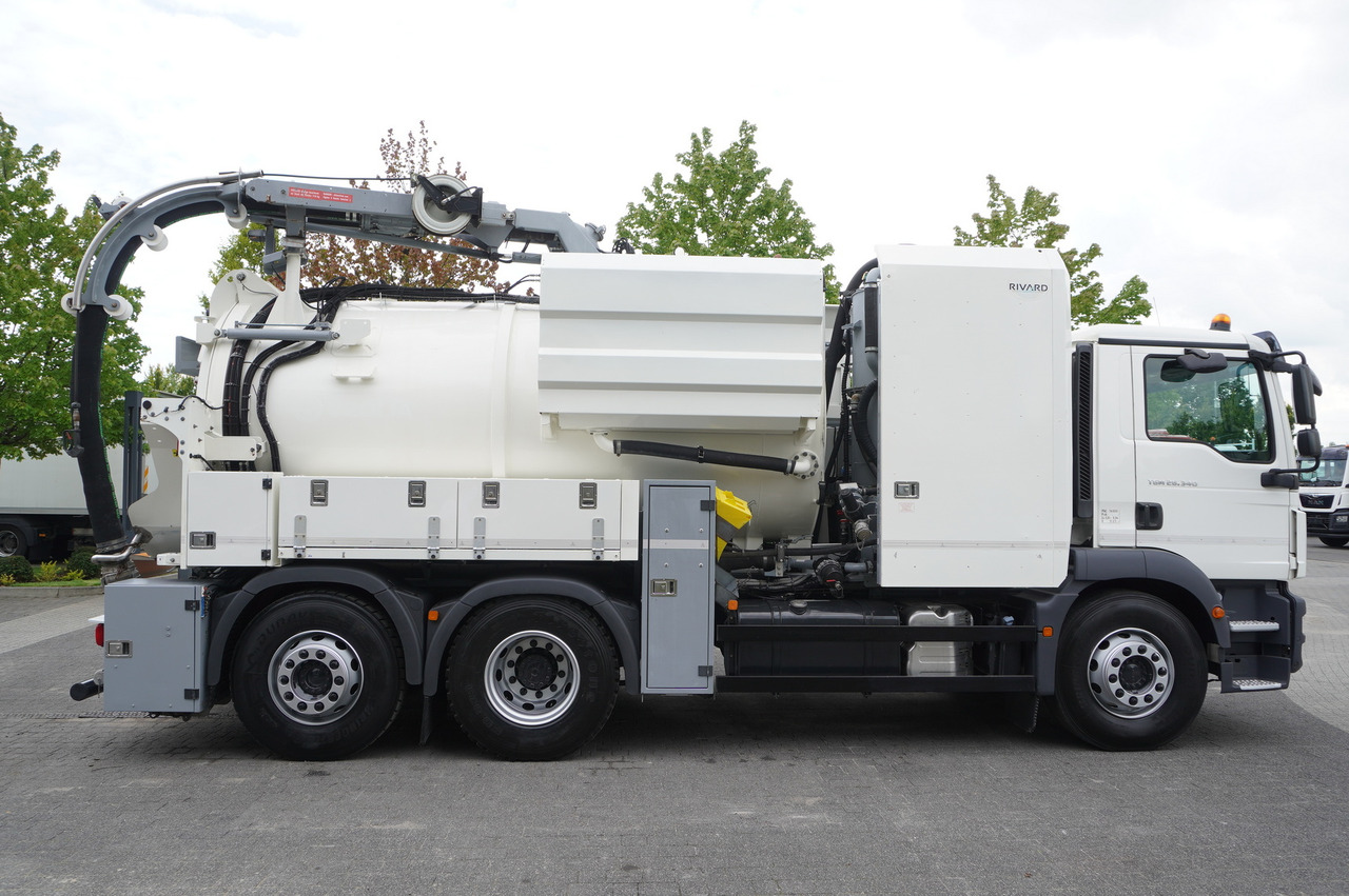 MAN TGM 26.340 E6 / RIVARD sewage cleaner 11.8 m3 / 170 tho. km / steered axle - Асенізатори: фото 2 MAN TGM 26.340 E6 / RIVARD sewage cleaner 11.8 m3 / 170 tho. km / steered axle - Асенізатори: фото 2