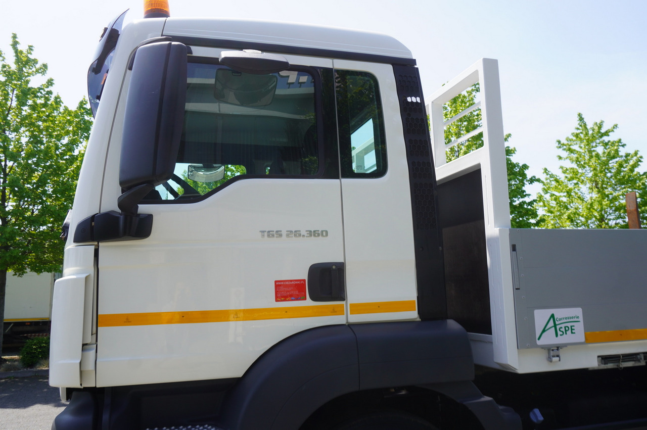 Бортова вантажівка/ Платформа, Вантажівка з маніпулятором MAN TGS 26.360 Flatbed / Fassi F175 7.7 T / steered 3rd axle: фото 20 Бортова вантажівка/ Платформа, Вантажівка з маніпулятором MAN TGS 26.360 Flatbed / Fassi F175 7.7 T / steered 3rd axle: фото 20