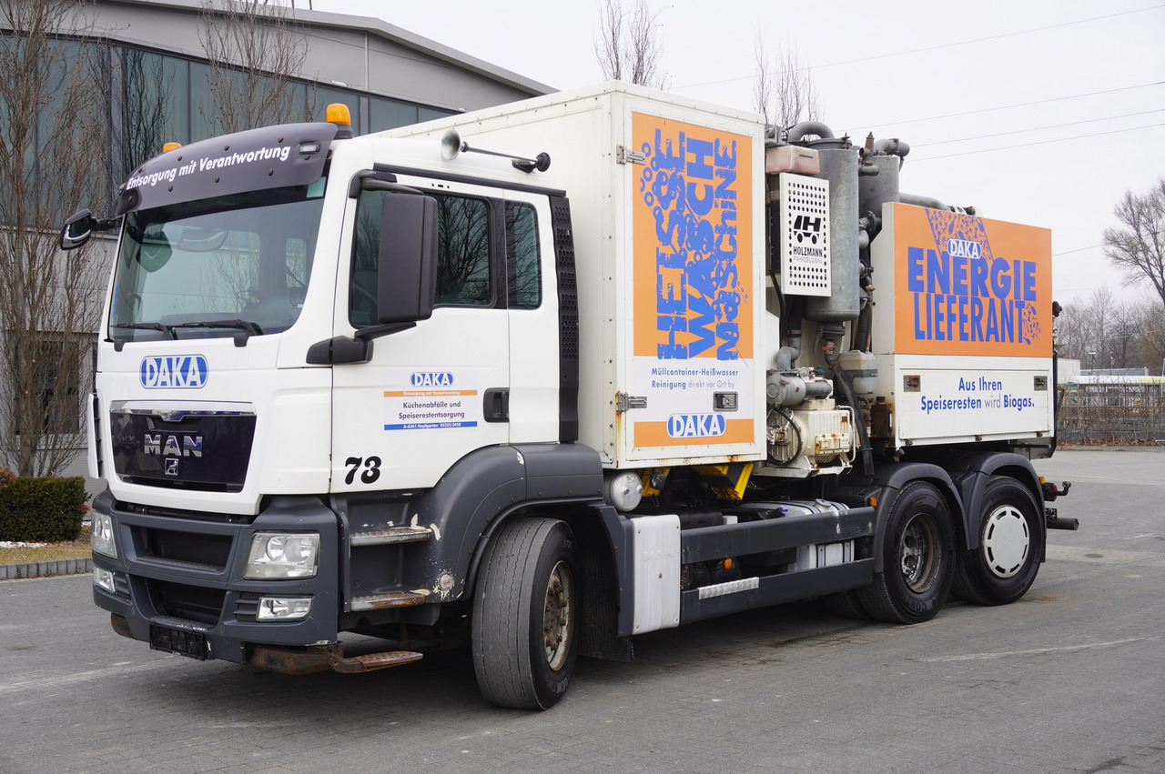 MAN TGS 26.360 / Holzmann Fahrzeugbau HBS 28/120.00 kitchen waste vehicle / Euro 5 - Сміттєвози: фото 1 MAN TGS 26.360 / Holzmann Fahrzeugbau HBS 28/120.00 kitchen waste vehicle / Euro 5 - Сміттєвози: фото 1