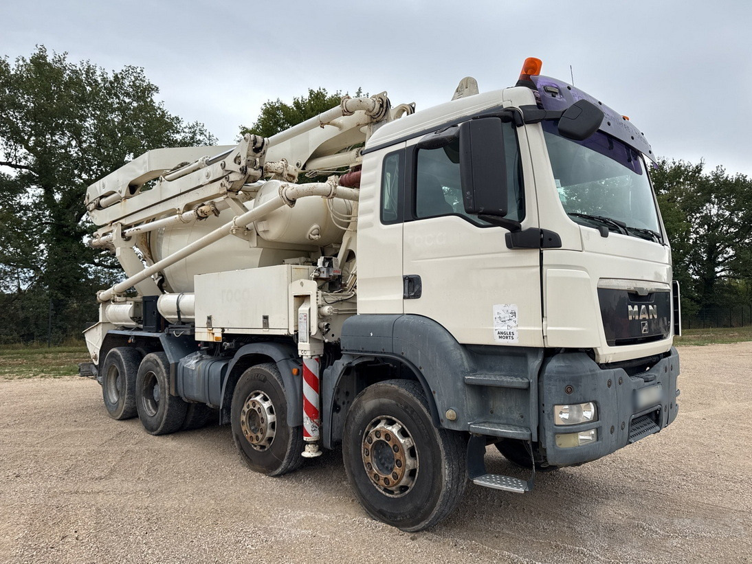 MAN TGS 32.400 8x4 Concrete Mixer Pump truck / 426 MTH !!! / 18 meters - Автобетонозмішувач: фото 4 MAN TGS 32.400 8x4 Concrete Mixer Pump truck / 426 MTH !!! / 18 meters - Автобетонозмішувач: фото 4