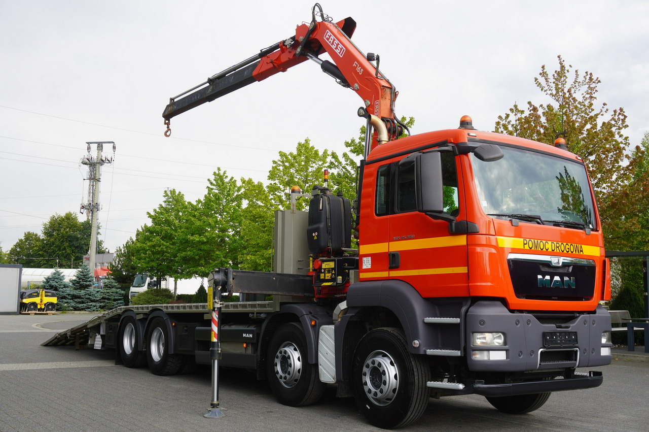 MAN TGS 35.360 E5 8x2 / FASSI F165 / 5.4 T cap. / 8.25 m reach - Автовоз вантажівка, Вантажівка з маніпулятором: фото 2 MAN TGS 35.360 E5 8x2 / FASSI F165 / 5.4 T cap. / 8.25 m reach - Автовоз вантажівка, Вантажівка з маніпулятором: фото 2