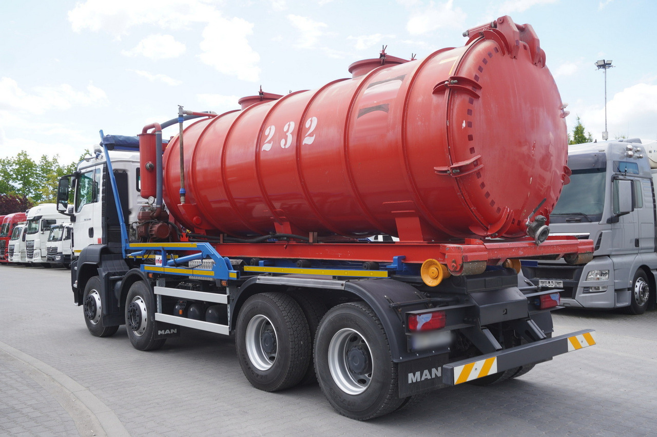 MAN TGS 35.400 8 × 4 E5 / HYVA HOOK LIFT 32.56 SE / Septic barrel 13000 L - Розкидач рідких добрив: фото 5 MAN TGS 35.400 8 × 4 E5 / HYVA HOOK LIFT 32.56 SE / Septic barrel 13000 L - Розкидач рідких добрив: фото 5