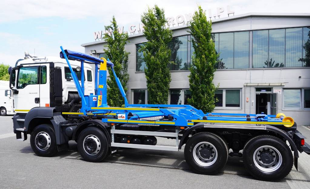 MAN TGS 35.400 8×4 HYVA LIFT 32.56 SE hooklift - Гаковий мультиліфт вантажівка: фото 5 MAN TGS 35.400 8×4 HYVA LIFT 32.56 SE hooklift - Гаковий мультиліфт вантажівка: фото 5