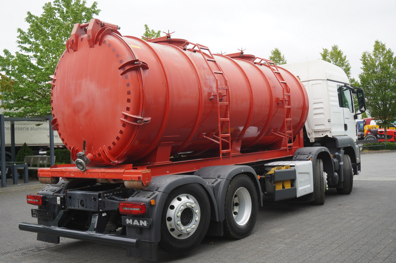 MAN TGS 35.420 8×2 / NEW septic barrel 13000 L / 3 steered axles - Вантажівка цистерна: фото 4 MAN TGS 35.420 8×2 / NEW septic barrel 13000 L / 3 steered axles - Вантажівка цистерна: фото 4