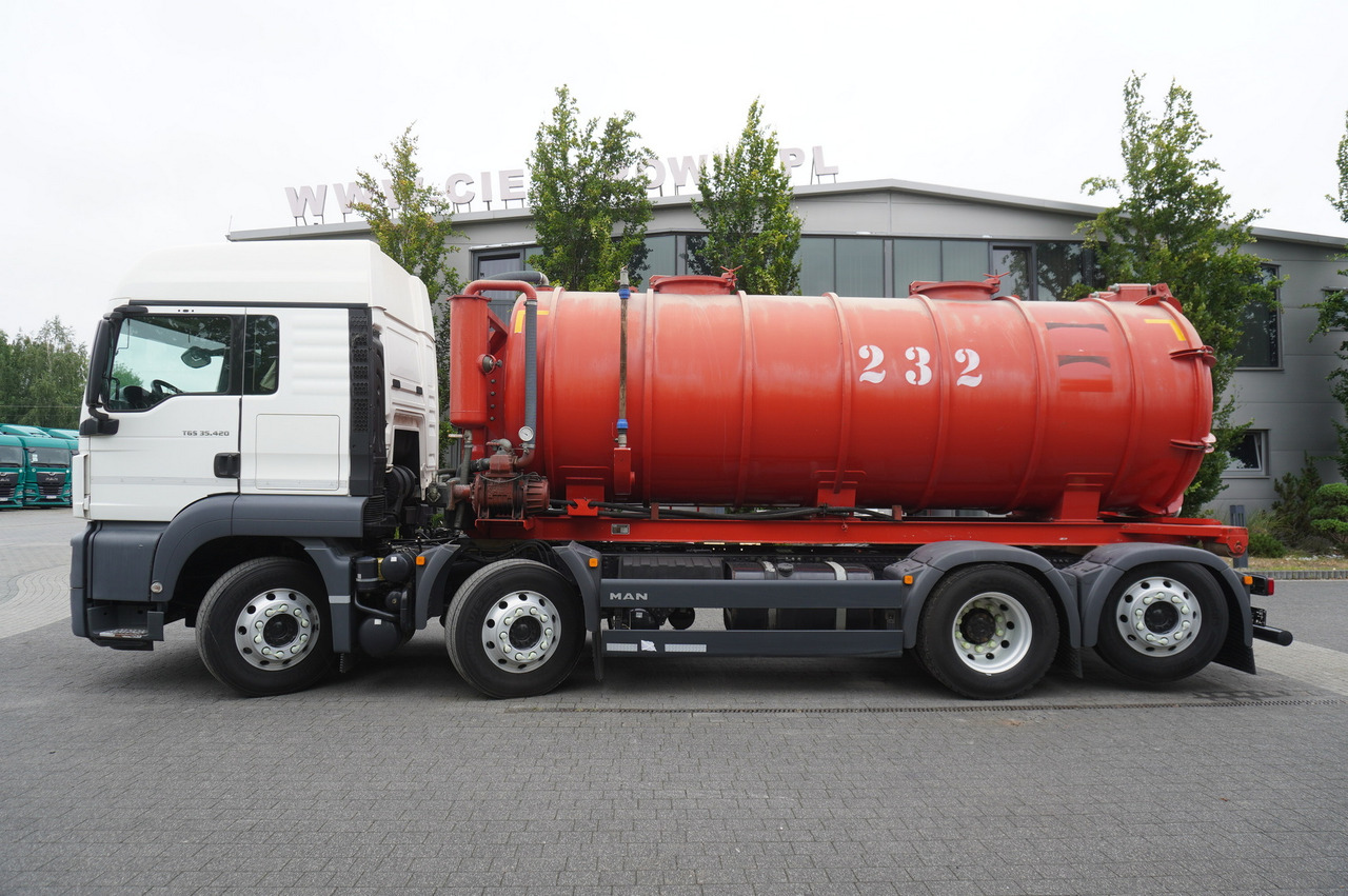 MAN TGS 35.420 8×2 / NEW septic barrel 13000 L / 3 steered axles - Вантажівка цистерна: фото 2 MAN TGS 35.420 8×2 / NEW septic barrel 13000 L / 3 steered axles - Вантажівка цистерна: фото 2
