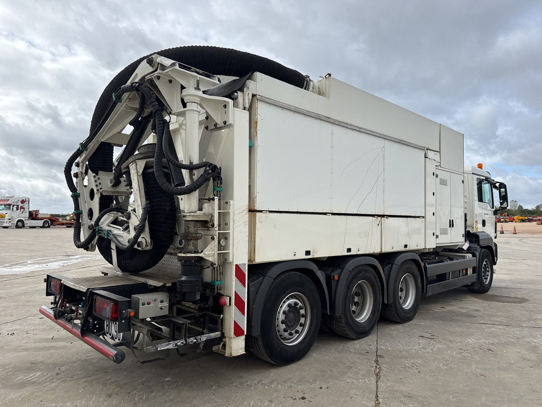MAN TGS 35.480 8x4 / MTS 4A14T 36.000V vacuum truck / 10 m3 - Асенізатори: фото 4 MAN TGS 35.480 8x4 / MTS 4A14T 36.000V vacuum truck / 10 m3 - Асенізатори: фото 4