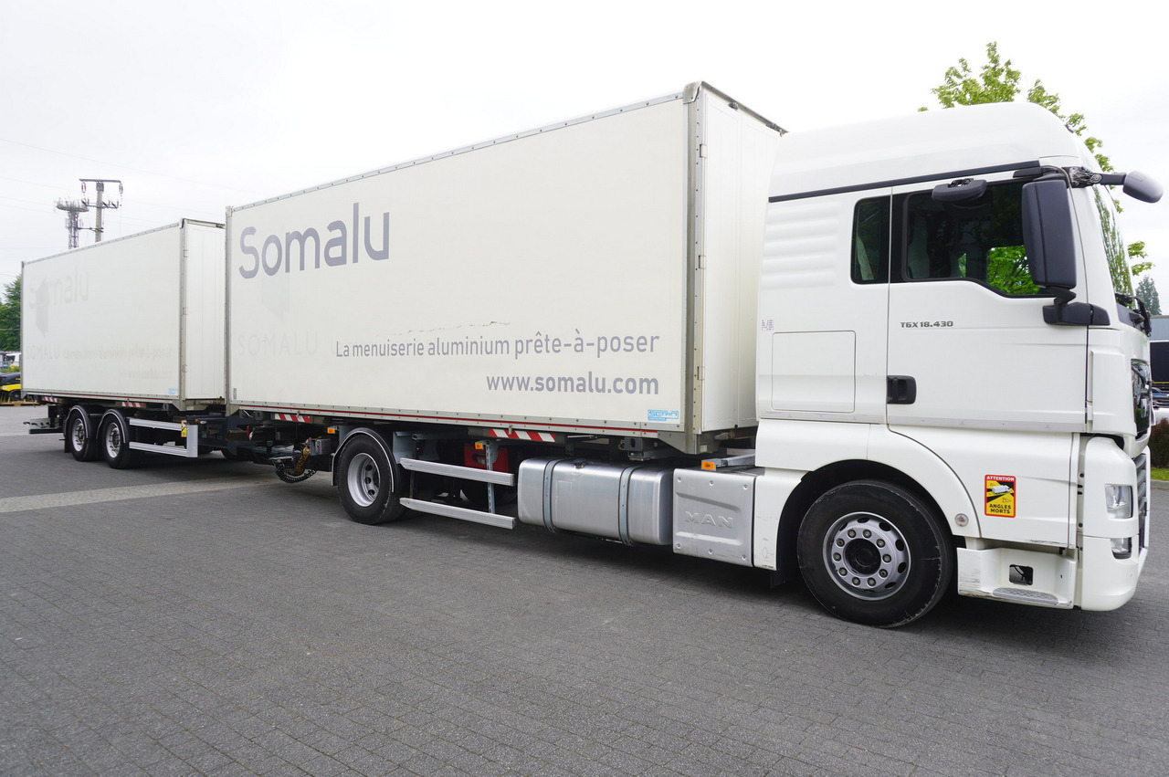 MAN TGX 18.430 / 18 EPAL box / Fruehauf 18 EPAL box trailer / 2021 - Вантажівка з закритим кузовом: фото 4 MAN TGX 18.430 / 18 EPAL box / Fruehauf 18 EPAL box trailer / 2021 - Вантажівка з закритим кузовом: фото 4