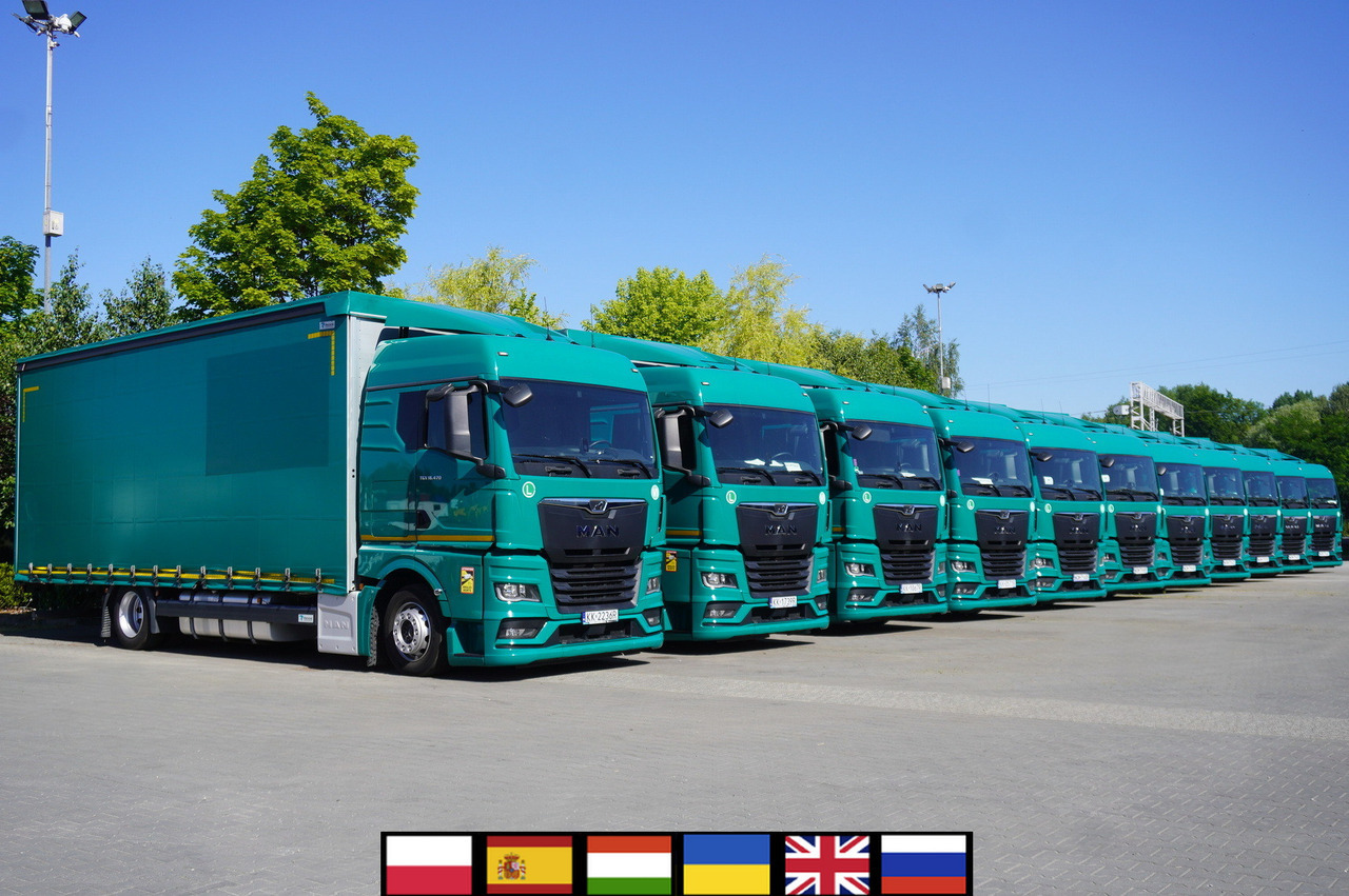 MAN TGX 18.470 / 2022 / Curtainsider 19 EPAL / Retarder / 15 units - Тентована вантажівка: фото 1 MAN TGX 18.470 / 2022 / Curtainsider 19 EPAL / Retarder / 15 units - Тентована вантажівка: фото 1