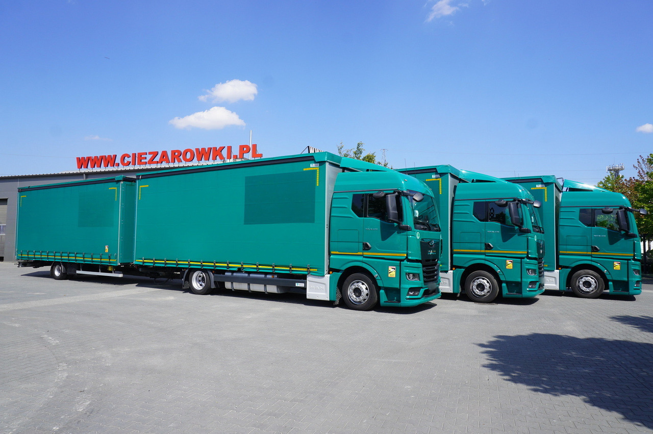 MAN TGX 18.470 / Trailer 19 EPAL / Curtainsider 19 EPAL / 2022 / Retarder / 15 units - Тентована вантажівка: фото 2 MAN TGX 18.470 / Trailer 19 EPAL / Curtainsider 19 EPAL / 2022 / Retarder / 15 units - Тентована вантажівка: фото 2