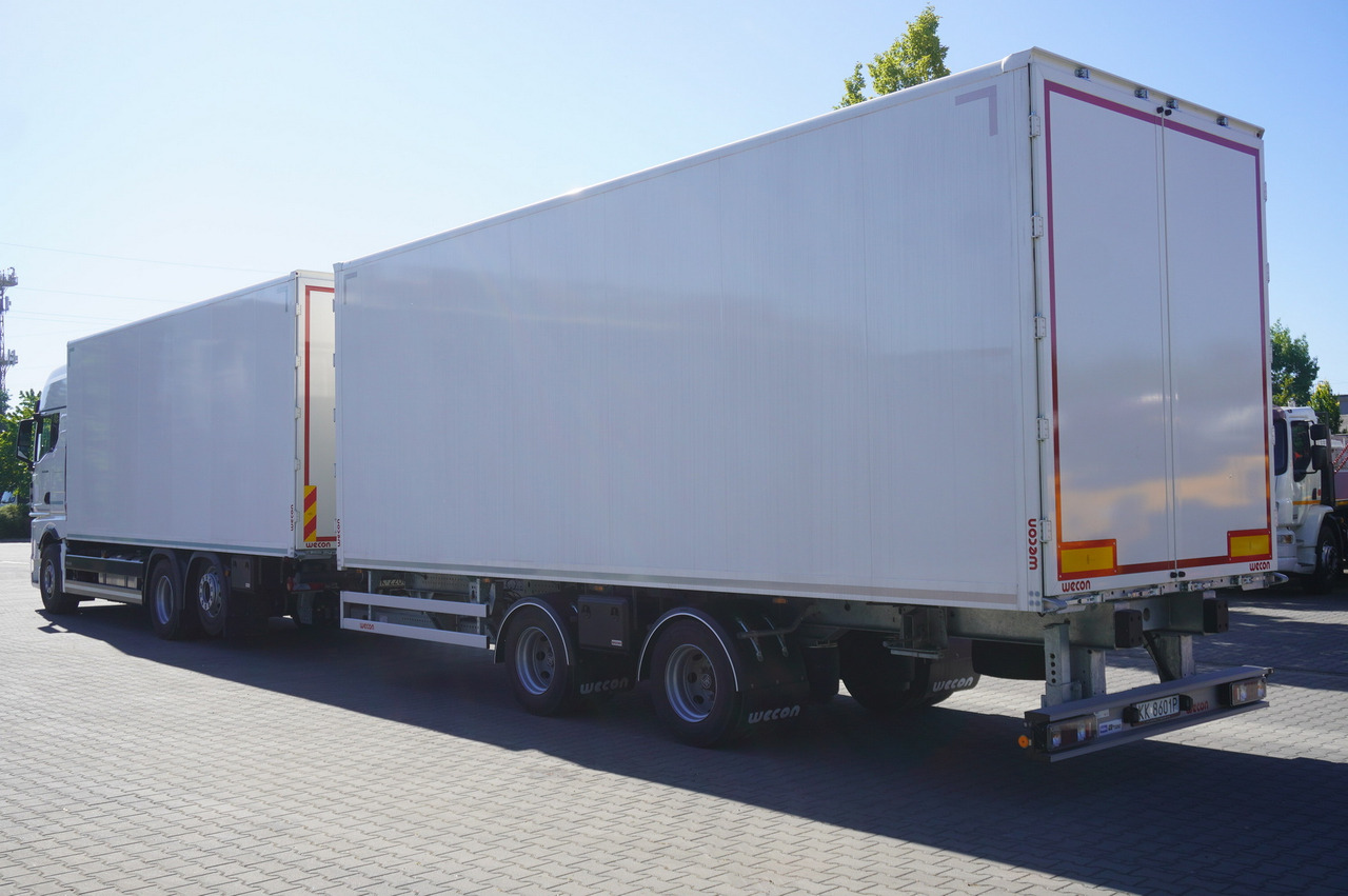 MAN TGX 26.480 6×2-2 LL CH NEW / 19 EPAL box / New Wecon walkthrough box trailer 19 EPAL / 2025.06 !!! - Вантажівка з закритим кузовом: фото 3 MAN TGX 26.480 6×2-2 LL CH NEW / 19 EPAL box / New Wecon walkthrough box trailer 19 EPAL / 2025.06 !!! - Вантажівка з закритим кузовом: фото 3