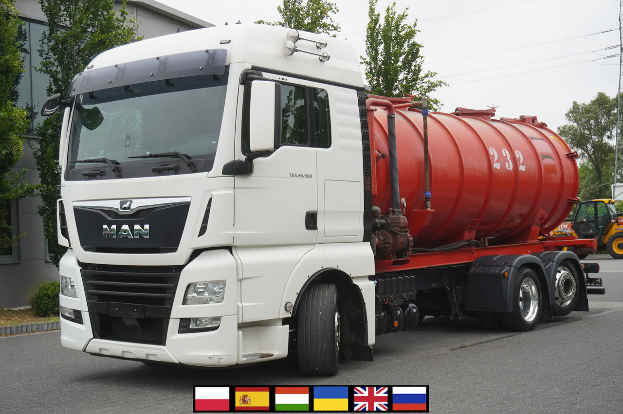MAN TGX 26.500 / NEW Stal Septic barrel 13000 l / steering 3rd axle - Розкидач рідких добрив: фото 1 MAN TGX 26.500 / NEW Stal Septic barrel 13000 l / steering 3rd axle - Розкидач рідких добрив: фото 1
