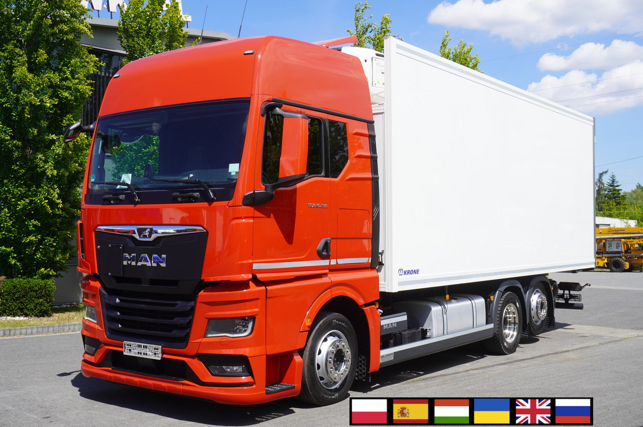 MAN TGX 26.510 / 2022 / NEW Krone bitemperature refrigerated truck / Carrier Supra 850 MT / 4 units - Рефрижератор вантажівка: фото 1 MAN TGX 26.510 / 2022 / NEW Krone bitemperature refrigerated truck / Carrier Supra 850 MT / 4 units - Рефрижератор вантажівка: фото 1