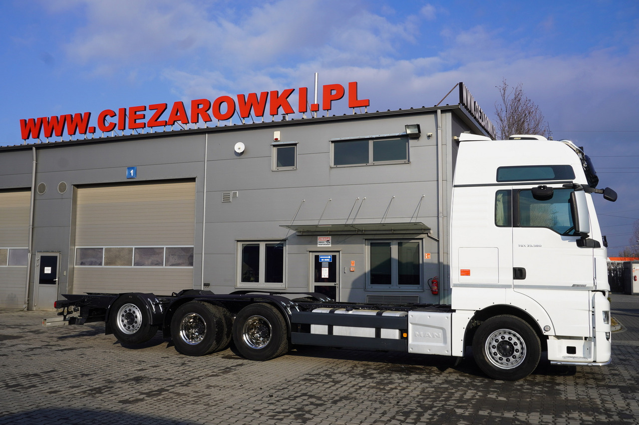 MAN TGX 35.580 E6 8x4/4 - 8.8m chassis frame - Вантажівка з маніпулятором: фото 4 MAN TGX 35.580 E6 8x4/4 - 8.8m chassis frame - Вантажівка з маніпулятором: фото 4