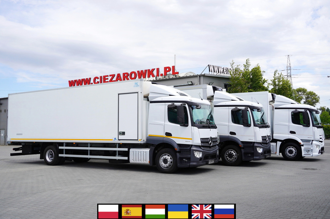 MERCEDES-BENZ Actros 1824 / Refrigerator 22 EPAL / Carrier Supra 1250 / Sleeping cabin / 3 units - Рефрижератор вантажівка: фото 1 MERCEDES-BENZ Actros 1824 / Refrigerator 22 EPAL / Carrier Supra 1250 / Sleeping cabin / 3 units - Рефрижератор вантажівка: фото 1