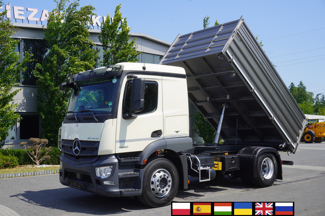 MERCEDES-BENZ Actros 1840 / New 3-side tipper 10 EPAL / Diff. lock / Load cap 10 t - Самоскид вантажівка: фото 1 MERCEDES-BENZ Actros 1840 / New 3-side tipper 10 EPAL / Diff. lock / Load cap 10 t - Самоскид вантажівка: фото 1