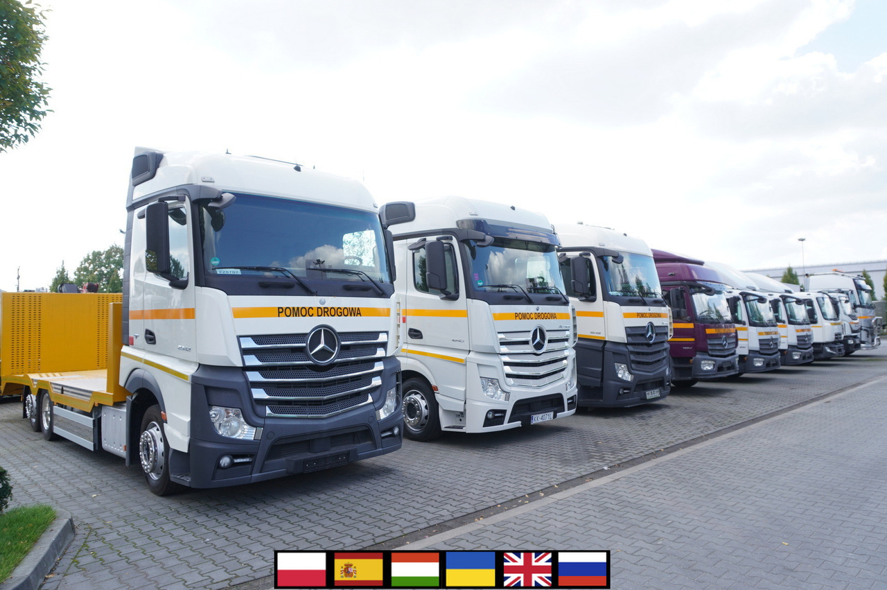 MERCEDES-BENZ Actros 1845 / NEW TOW TRUCK PLATFORM/ Sleeper cab / several units - Евакуатор: фото 1 MERCEDES-BENZ Actros 1845 / NEW TOW TRUCK PLATFORM/ Sleeper cab / several units - Евакуатор: фото 1