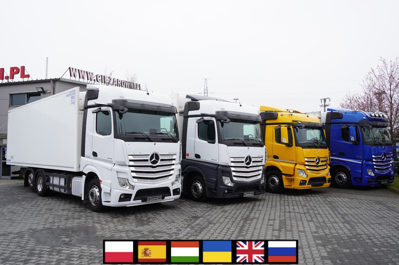 MERCEDES-BENZ Actros 2543 E6 6×2 / Refrigerated truck / ATP/FRC / 20 pallets / 260000 km!!! - Рефрижератор вантажівка: фото 1 MERCEDES-BENZ Actros 2543 E6 6×2 / Refrigerated truck / ATP/FRC / 20 pallets / 260000 km!!! - Рефрижератор вантажівка: фото 1
