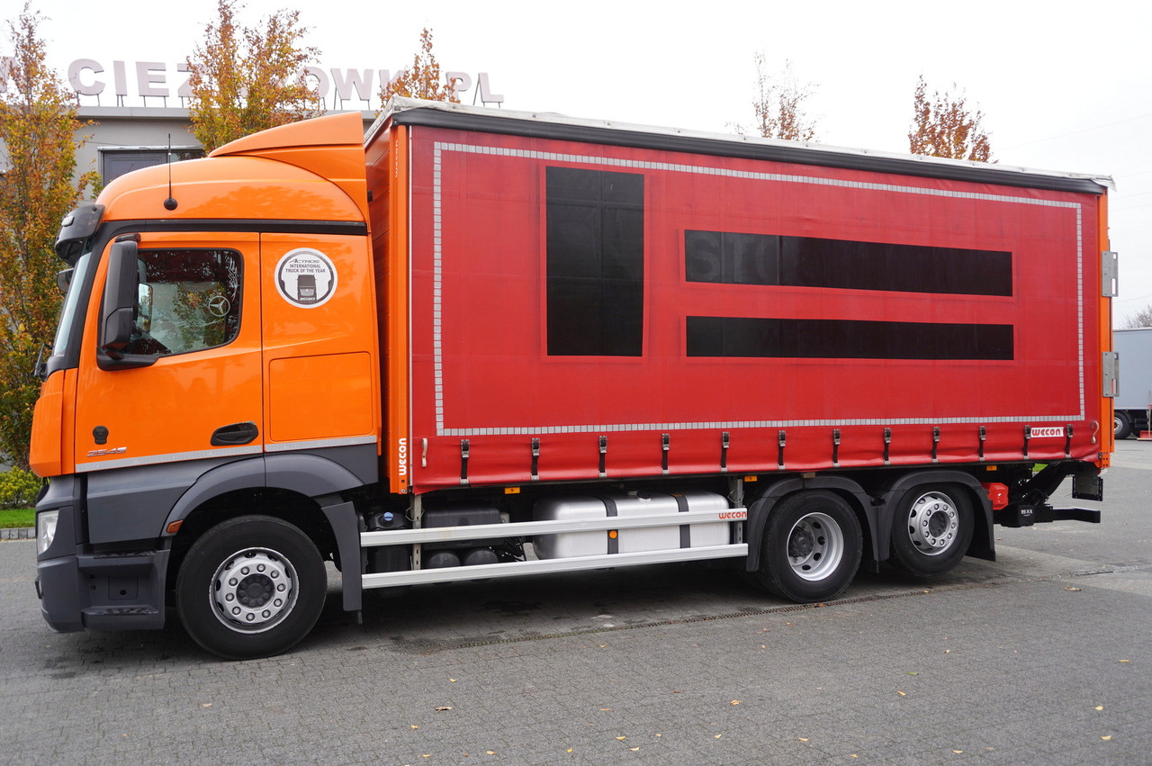 MERCEDES-BENZ Actros 2545 6×2 MP5 / FULL ADR / Curtainsider 17 EPAL - Тентована вантажівка: фото 3 MERCEDES-BENZ Actros 2545 6×2 MP5 / FULL ADR / Curtainsider 17 EPAL - Тентована вантажівка: фото 3