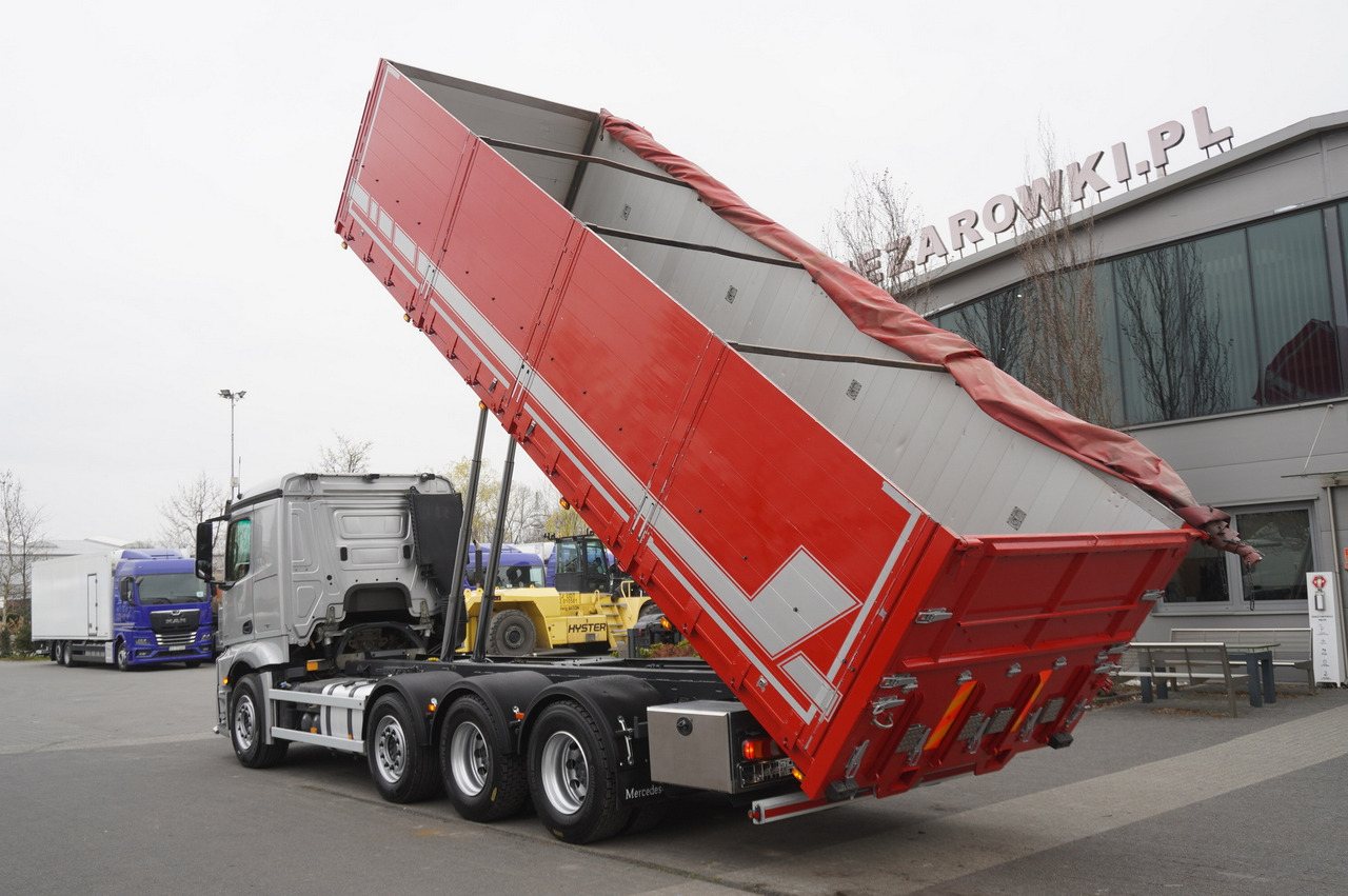 MERCEDES-BENZ Actros 3563 8x4 / Tipper for grain 20 t load capacity - Бортова вантажівка/ Платформа: фото 5 MERCEDES-BENZ Actros 3563 8x4 / Tipper for grain 20 t load capacity - Бортова вантажівка/ Платформа: фото 5