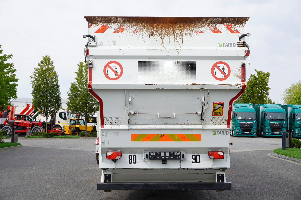 MERCEDES-BENZ Antos 3240 8x2 / Tajfun 5T crane / Farid Industries garbage truck/ 3 steered axles - Вантажівка з маніпулятором: фото 5 MERCEDES-BENZ Antos 3240 8x2 / Tajfun 5T crane / Farid Industries garbage truck/ 3 steered axles - Вантажівка з маніпулятором: фото 5