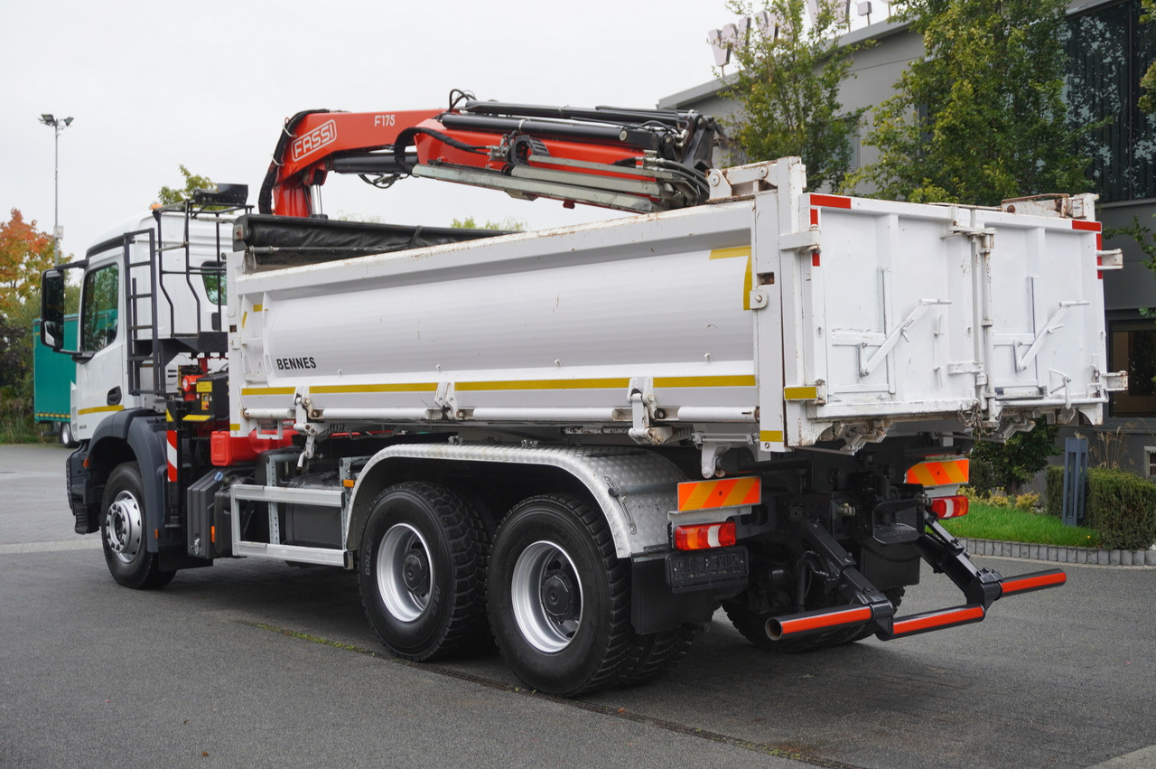 MERCEDES-BENZ Arocs 2636 6x4 / Fassi F175 / 7.7 t / 10 m / 2-side tipper / Bortmatic - Вантажівка з маніпулятором: фото 5 MERCEDES-BENZ Arocs 2636 6x4 / Fassi F175 / 7.7 t / 10 m / 2-side tipper / Bortmatic - Вантажівка з маніпулятором: фото 5