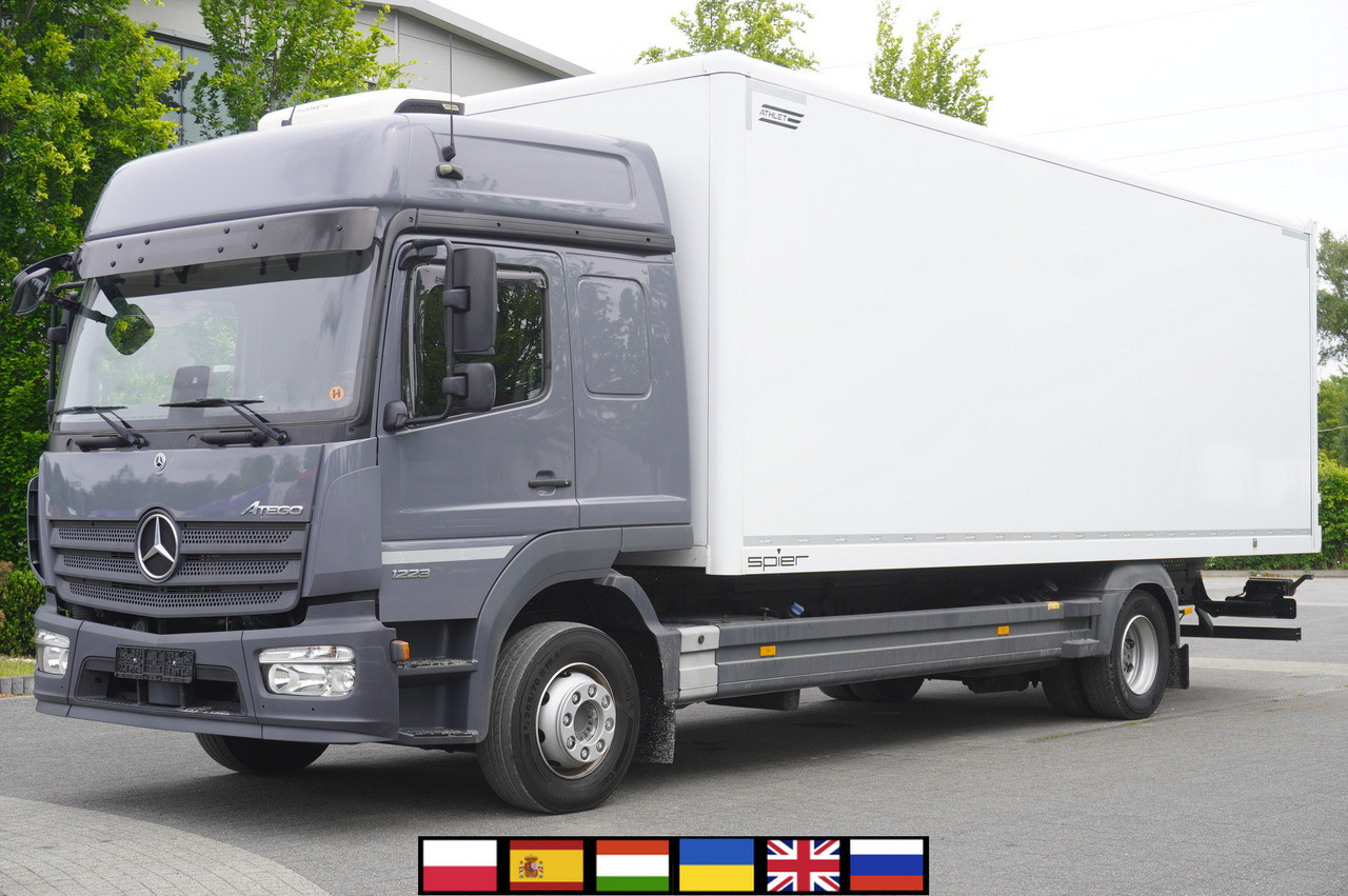 MERCEDES-BENZ Atego 1223 / 18 EPAL box / 2021 / sleeping cab - Вантажівка з закритим кузовом: фото 1 MERCEDES-BENZ Atego 1223 / 18 EPAL box / 2021 / sleeping cab - Вантажівка з закритим кузовом: фото 1
