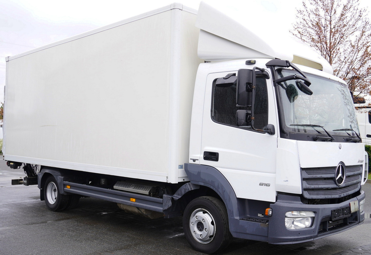 MERCEDES-BENZ Atego 816 E6 4x2 / container / 15 pallets - Вантажівка з закритим кузовом: фото 1 MERCEDES-BENZ Atego 816 E6 4x2 / container / 15 pallets - Вантажівка з закритим кузовом: фото 1