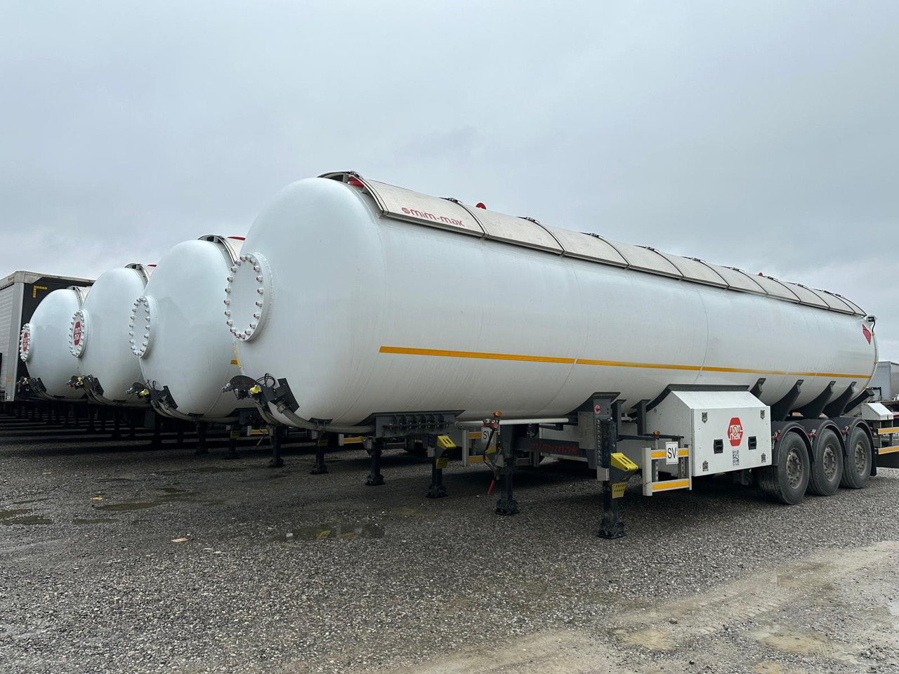 MIMMAK Gas tank semi-trailer MM312 / 2024 / 4 units - Напівпричіп цистерна: фото 2 MIMMAK Gas tank semi-trailer MM312 / 2024 / 4 units - Напівпричіп цистерна: фото 2