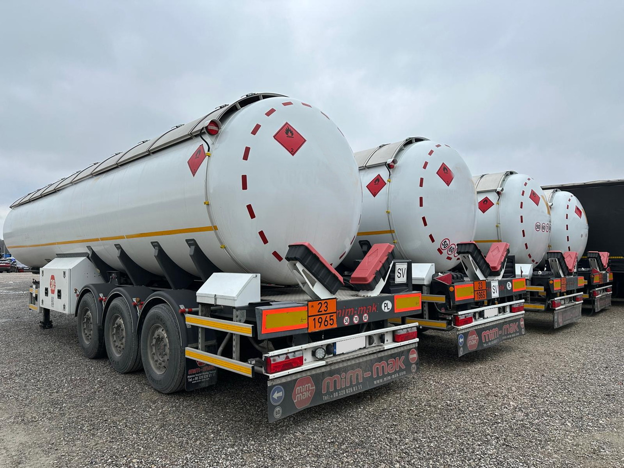 MIMMAK Gas tank semi-trailer MM312 / 2024 / 4 units - Напівпричіп цистерна: фото 1 MIMMAK Gas tank semi-trailer MM312 / 2024 / 4 units - Напівпричіп цистерна: фото 1